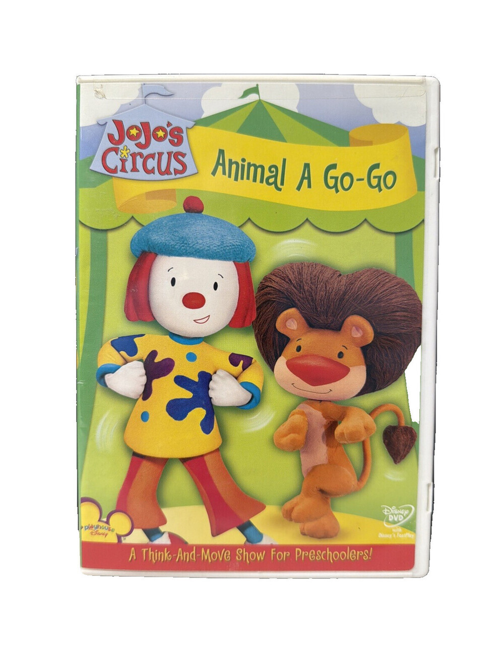 JoJos Circus: Animal A Go-Go (DVD, 2005) DISNEY Children’s Animated TV Show